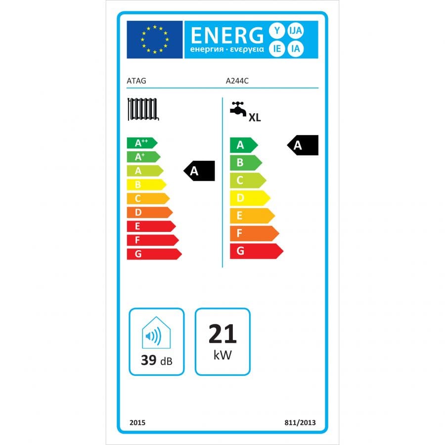 ATAG A244C CV-ketel - energielabel
