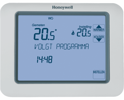 Honeywell chronotherm touch aan-uit klokthermostaat