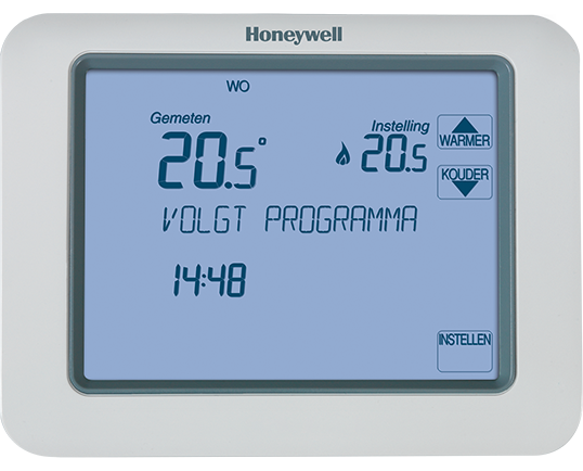 Honeywell chronotherm touch aan-uit klokthermostaat