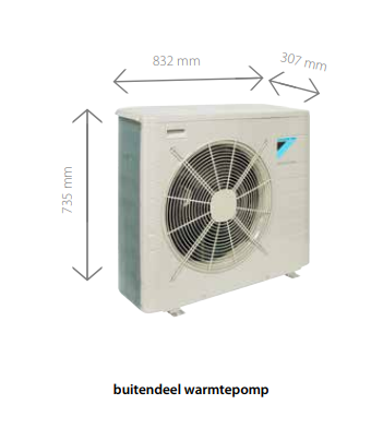 Daikin Altherma 8kw Hybride Warmtepomp Cv Ketel