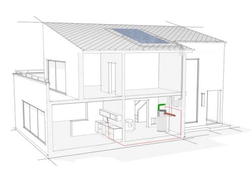 Warmtepompboiler - Luchtkanaal - Stiebel-Eltron - Schema