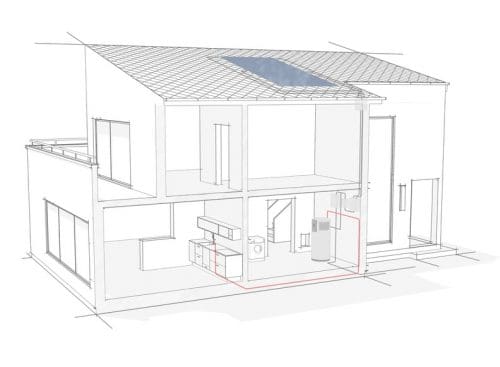 Warmtepompboiler - Omgevingslucht - Stiebel-Eltron - Schema