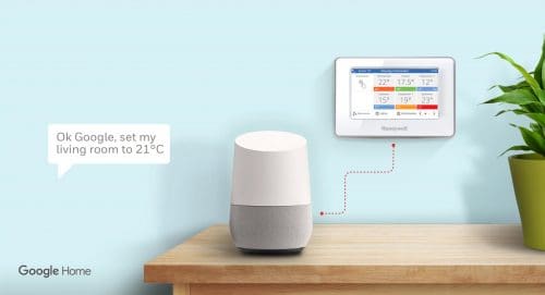 Honeywell Evohome -GOOGLEHOME - Mensonides Harlingen - Friesland