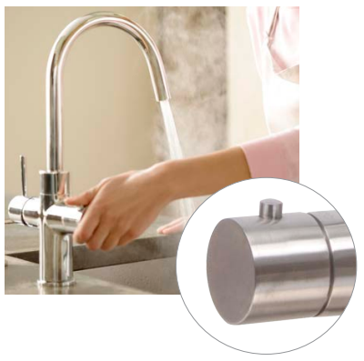 Premium3 - Pollux Kokend waterkraan kopen - Incl. installatie bij u thuis Mensonides