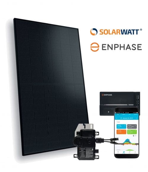 Zonnepanelen set - SOLARWATT vision H 3.0 style