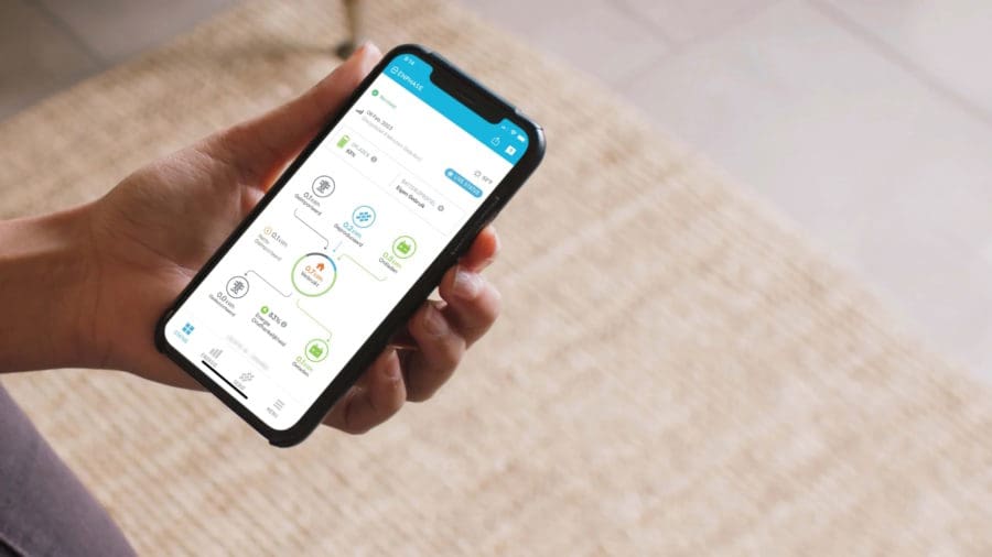 Enphase IQ Batterij - App Enlighten